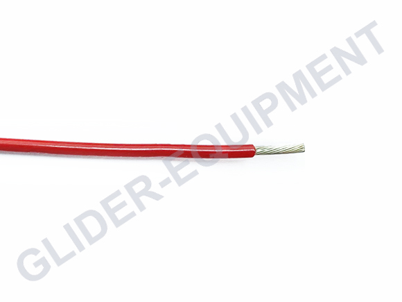 Tefzel kabel AWG18 (1.15mm²) rood [M22759/16-18-2]